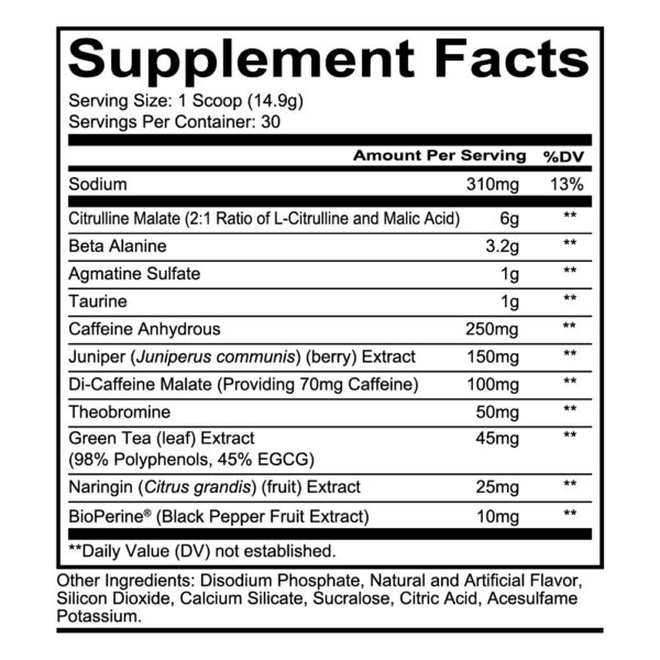 Redcon1 Total War Preworkout