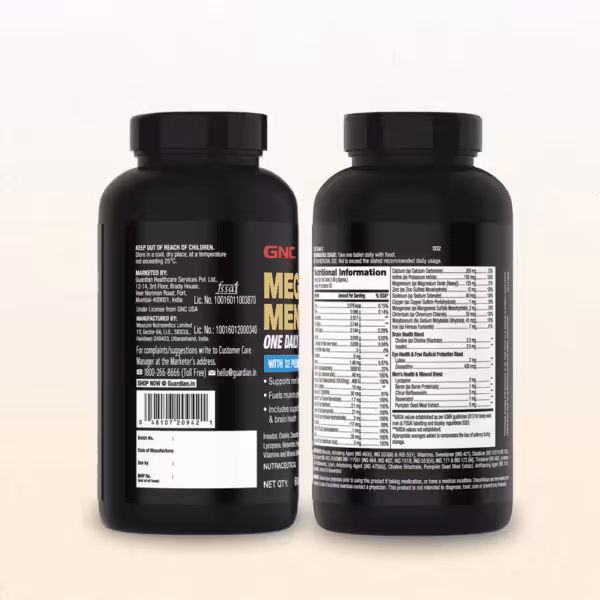 GNC Mega Men Multivitamin One Daily - Image 4