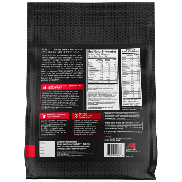 MuscleTech NitroTech Whey Protein