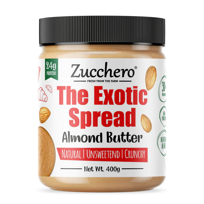 Zucchero 100% Almond Butter The Exotic Spread