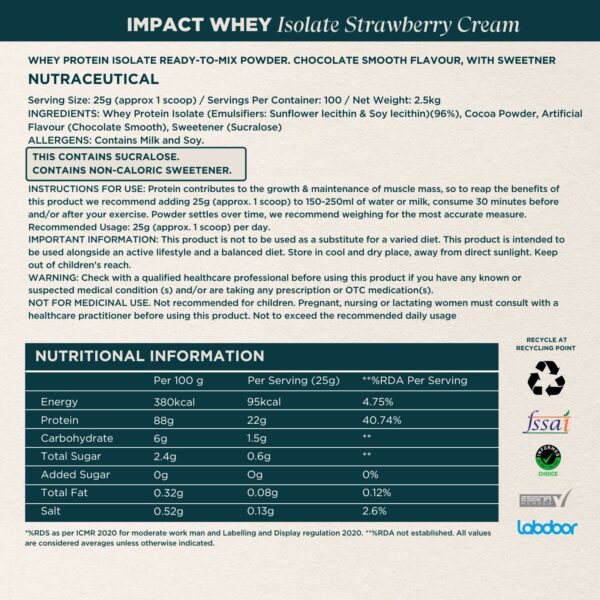 Myprotein Impact Whey Isolate