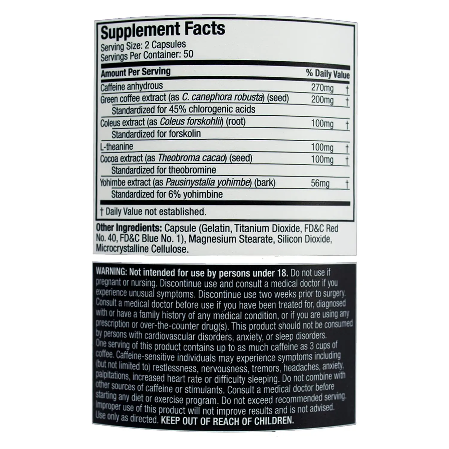 Muscletech Hydroxycut Hardcore Elite - Image 2