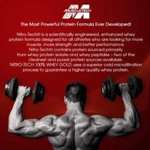 MuscleTech Nitrotech 100% Whey Gold