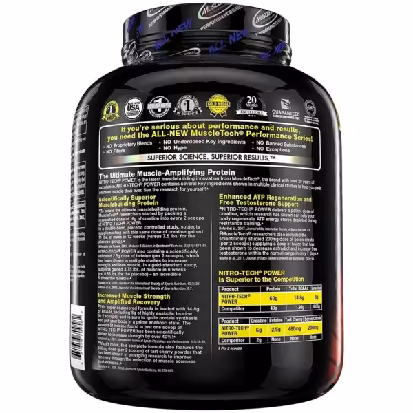 Muscletech Performance Series Nitrotech Power - product image