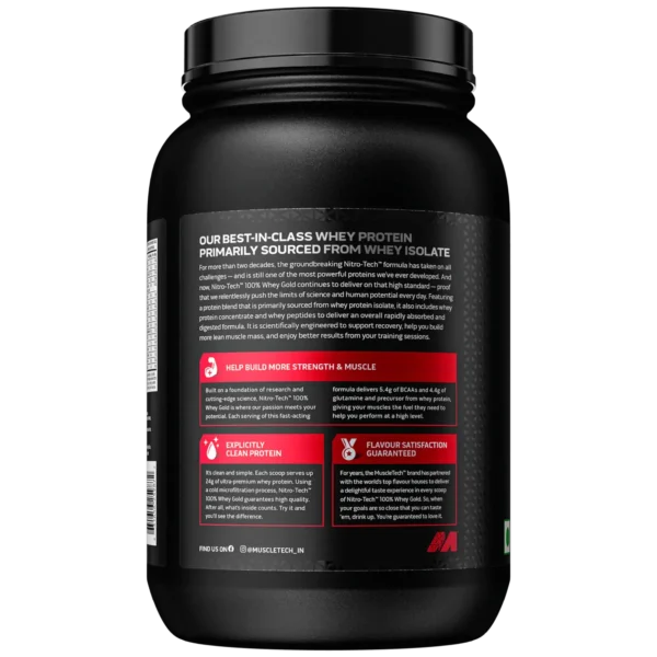 MuscleTech Nitrotech 100% Whey Gold