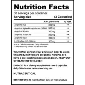 Muscle Asylum Test 60 Tablets