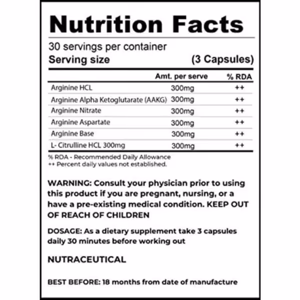Muscle Asylum Nitro Plus - product image