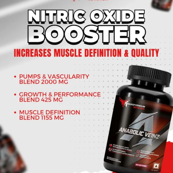 Transformium Nutrition Anabolic Veinz | Nitric Oxide Booster