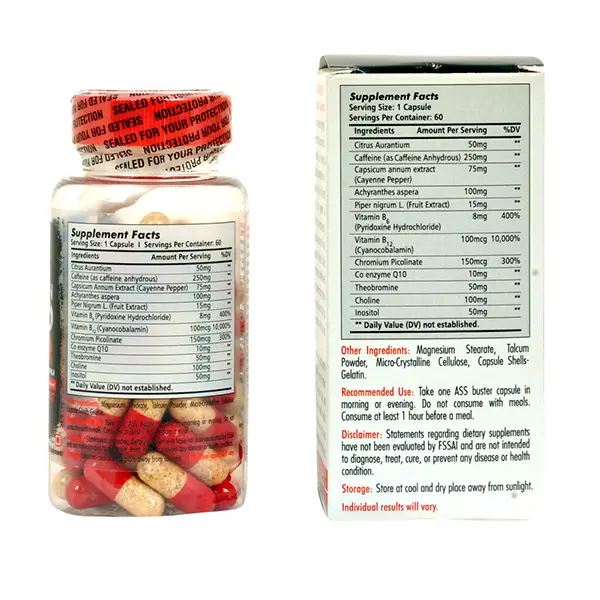 Transformium Nutrition Ass Buster | Fat Burner - Image 5