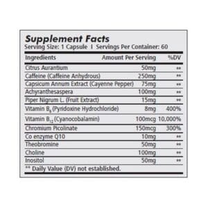 Transformium Nutrition Ass Buster | Fat Burner