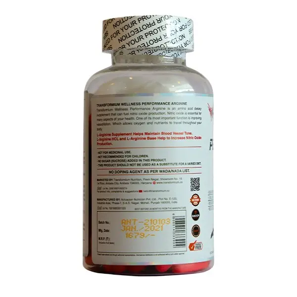 Transformium Nutrition Performance Arginine - Image 5
