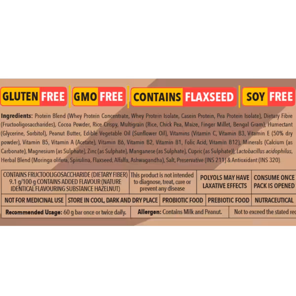 Proathlix Protein Bar (Pack of 12) - product image