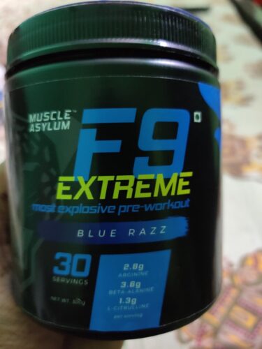 Muscle Asylum F9 Extreme Pre Workout photo review