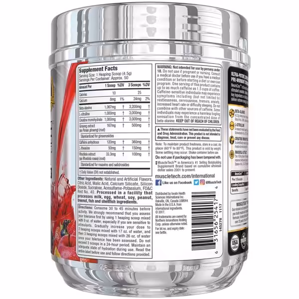 Muscletech Neurocore Pre Workout - product image
