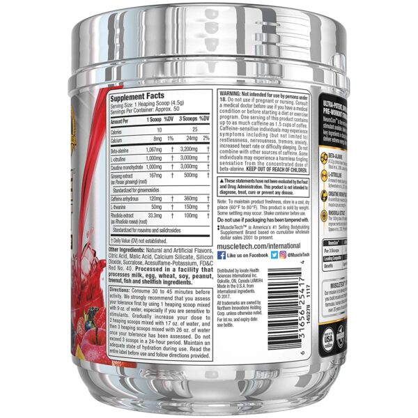 Muscletech Neurocore Pre Workout