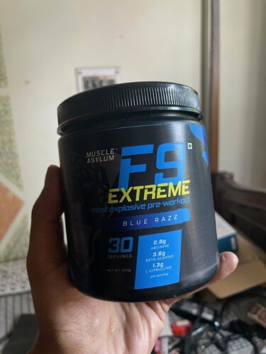 Muscle Asylum F9 Extreme Pre Workout photo review