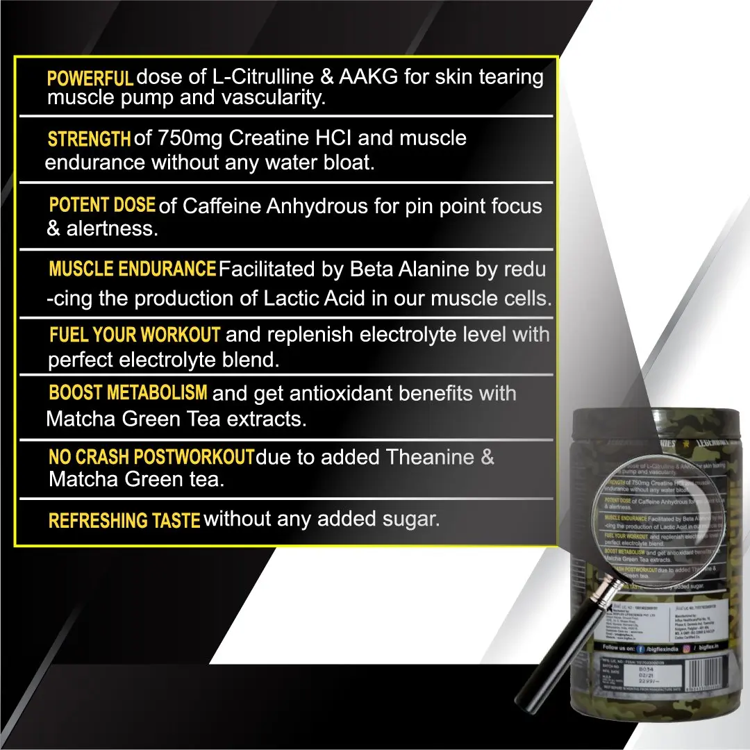 Bigflex Nuke Pre-Workout 400gm - Image 9