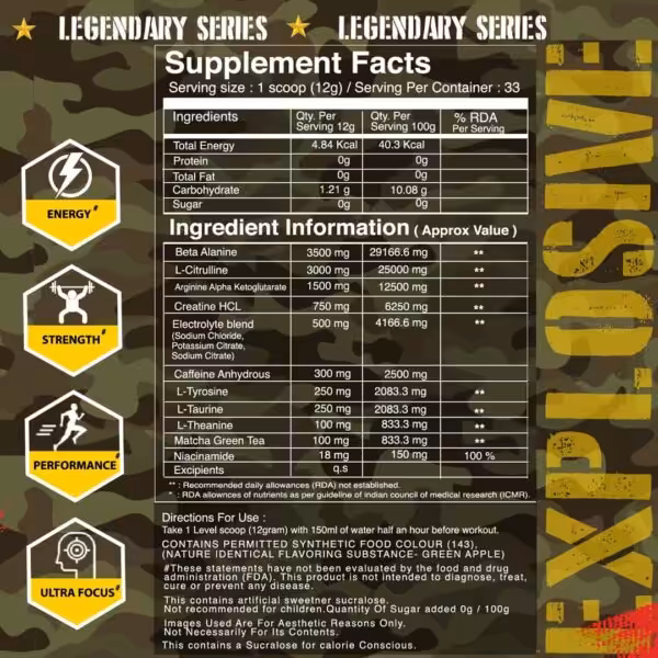 Bigflex Nuke Pre-Workout 400gm - product image