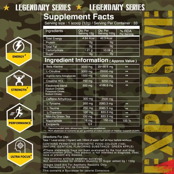 Bigflex Nuke Pre-Workout 400gm