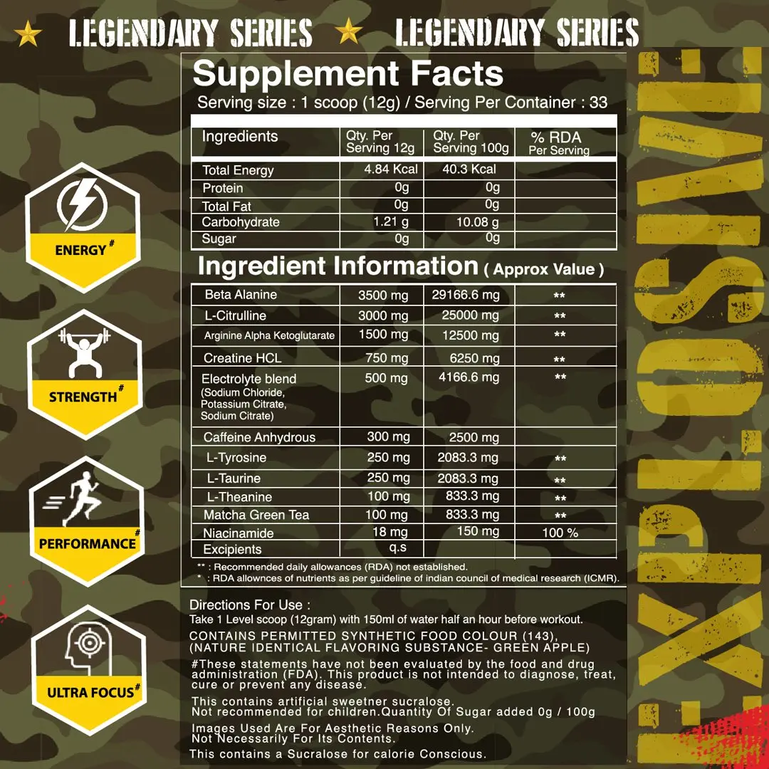 Bigflex Nuke Pre-Workout 400gm - Image 6