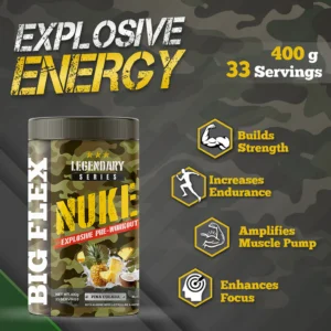 Bigflex Nuke Pre-Workout 400gm