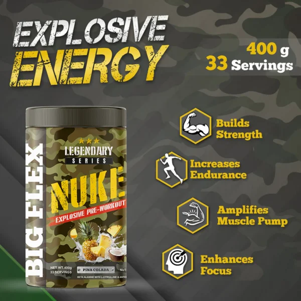 Bigflex Nuke Pre-Workout 400gm