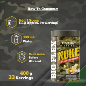 Bigflex Nuke Pre-Workout 400gm