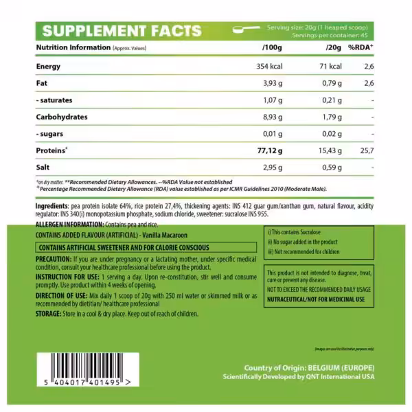 QNT Vegan Protein - product image