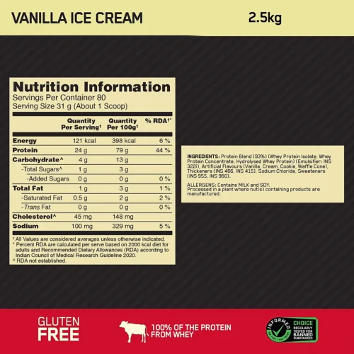 Optimum Nutrition ON Gold Whey Protein Gold Standard - Image 4