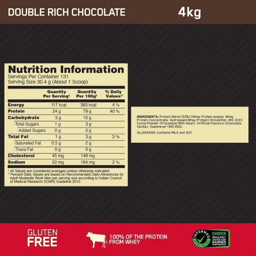 Optimum Nutrition ON Gold Whey Protein Gold Standard - Image 5