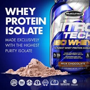 MuscleTech Nitro Tech 100% ISO Whey