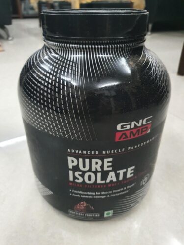 GNC AMP Pure Isolate Powder photo review