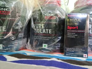 GNC AMP Pure Isolate Powder photo review