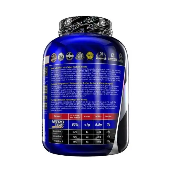 image of muscletech isolate 2kg