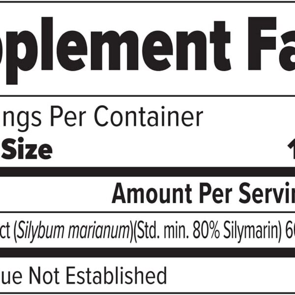 Finaflex Pure Milk Thistle, Ultimate Wellness Support