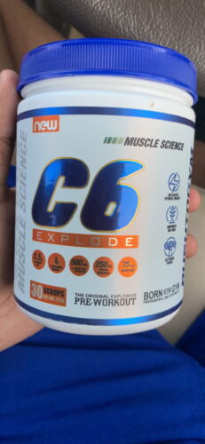 Muscle Science C6- Pre workout photo review