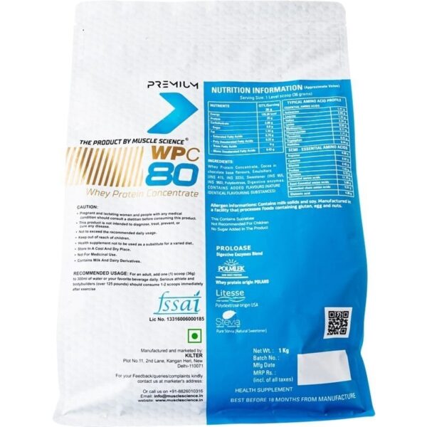 Muscle Science Premium Whey Protein Concentrate