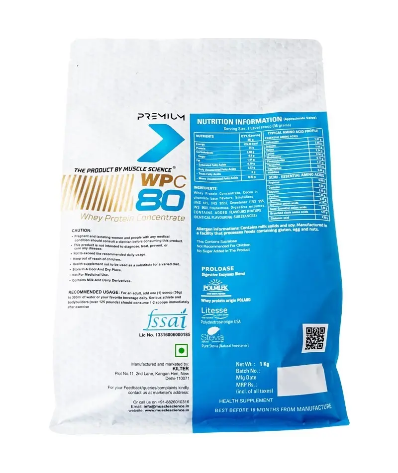 Muscle Science Premium Whey Protein Concentrate - product image
