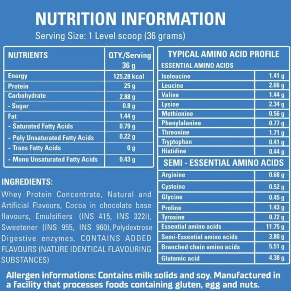 Muscle Science Premium Whey Protein Concentrate