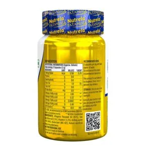 image of nutrition facts of Patanjali Nutrela Organic Omega