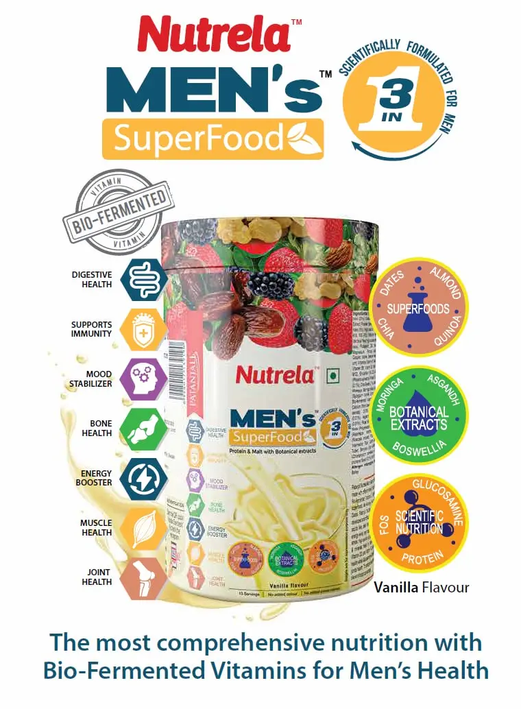 image of Patanjali Nutrela Men's Superfood