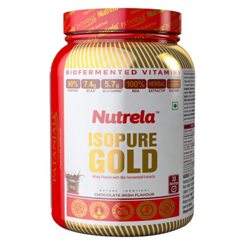 Patanjali Nutrela Gold Whey Protien Isolate Powder