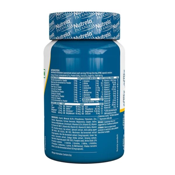 image of Patanjali Nutrela Daily Active Capsule