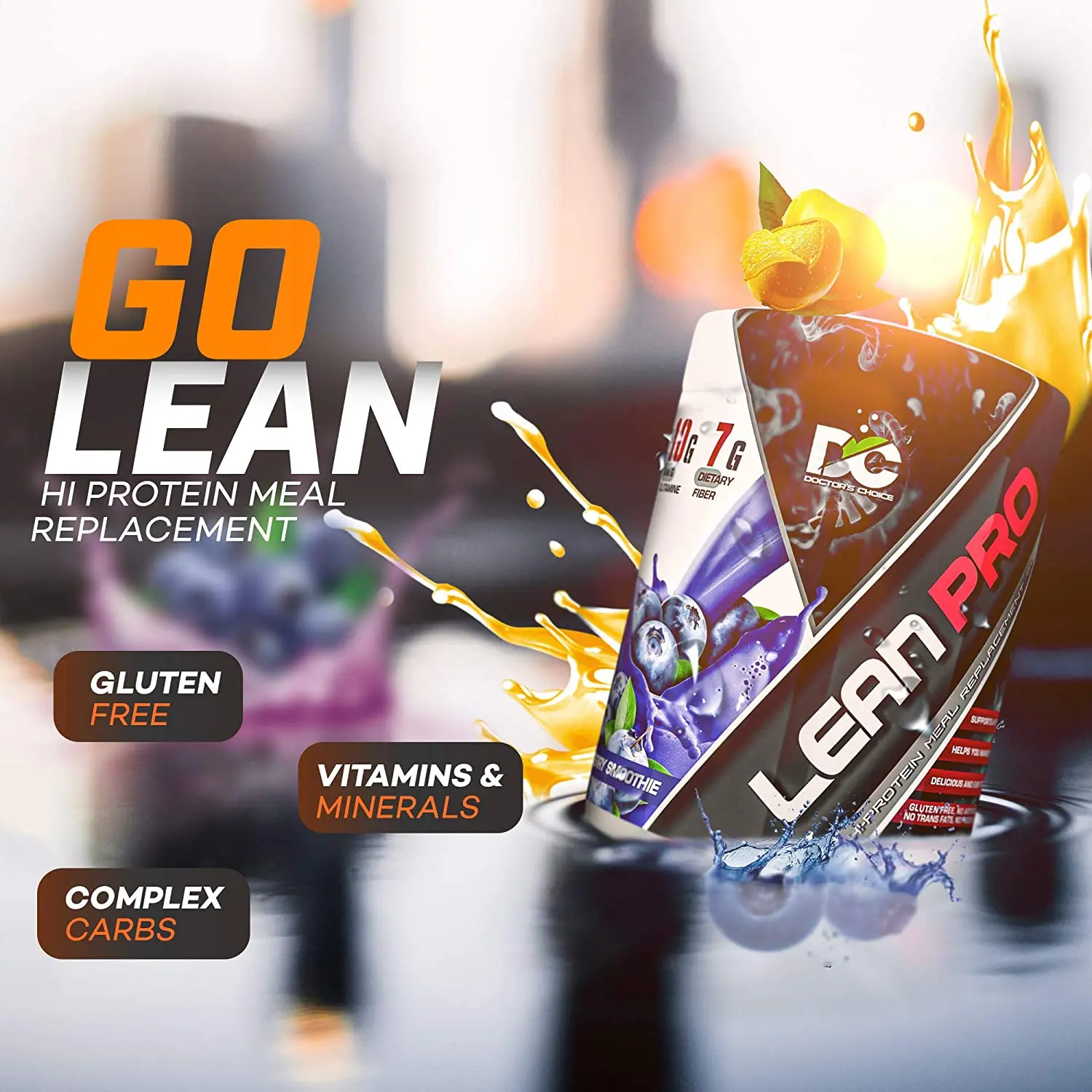 image of doctor's choice lean pro 900gm