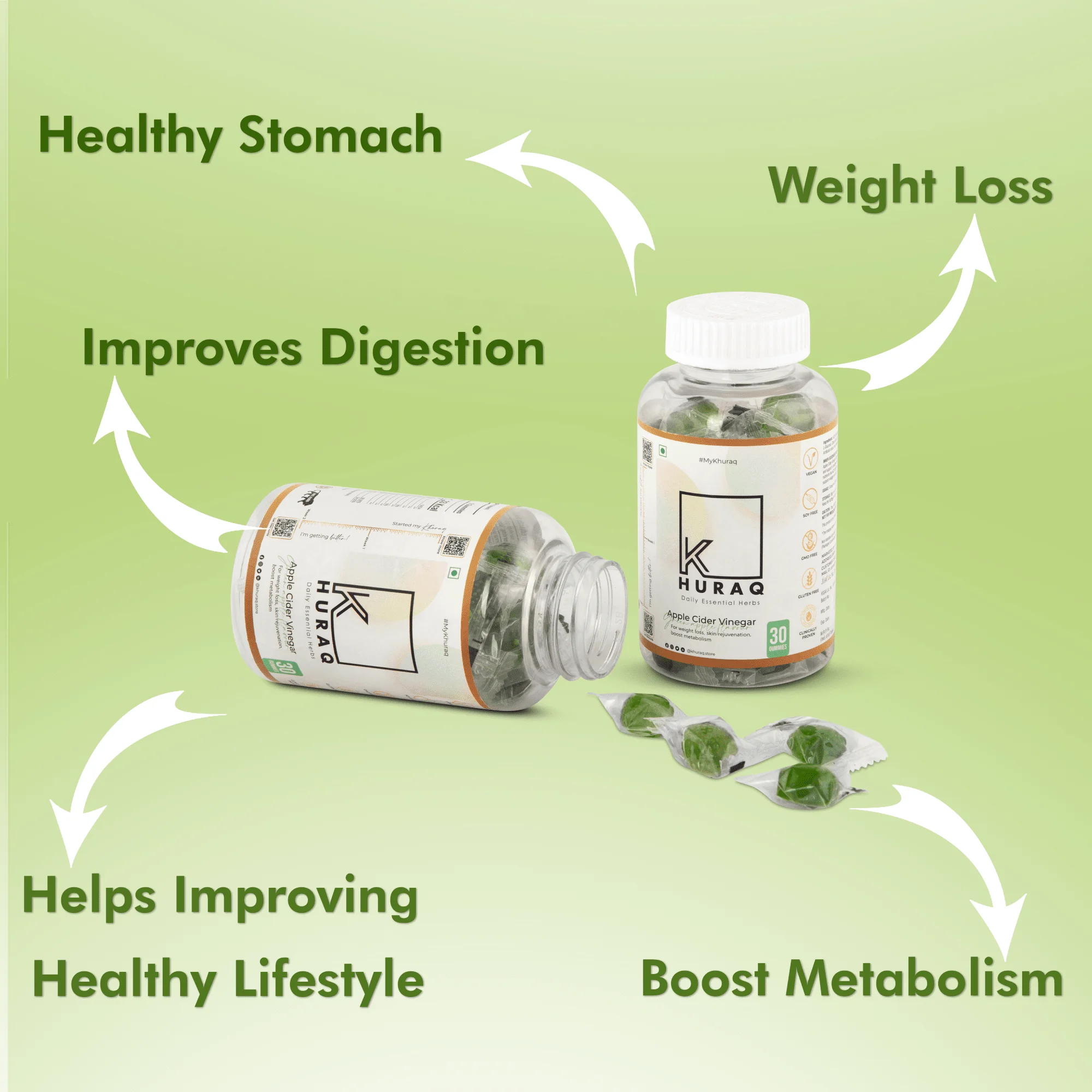 Khurak Apple Cider Vinegar Gummies - Image 3