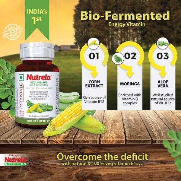 image of Patanjali Nutrela Vitamin B12 Natural