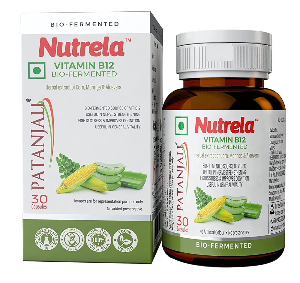 Patanjali Nutrela Vitamin B12 Natural