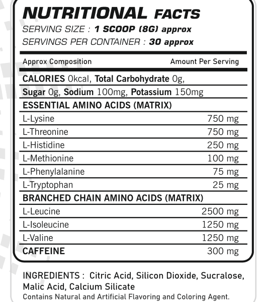 image of immortal cuts l carnitine liquid 3200mg