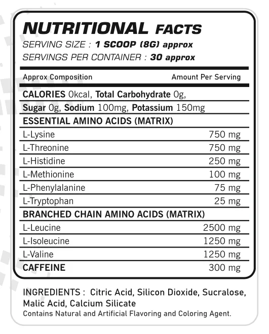 image of immortal cuts l carnitine liquid 3200mg