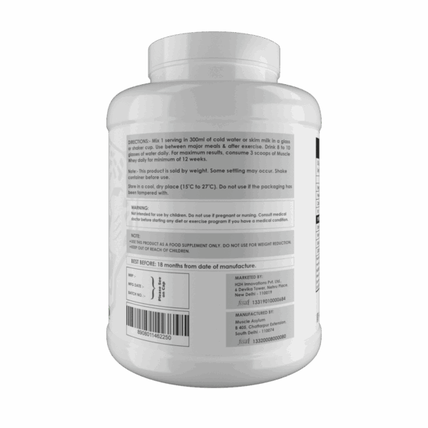 Muscle Asylum Raw Whey